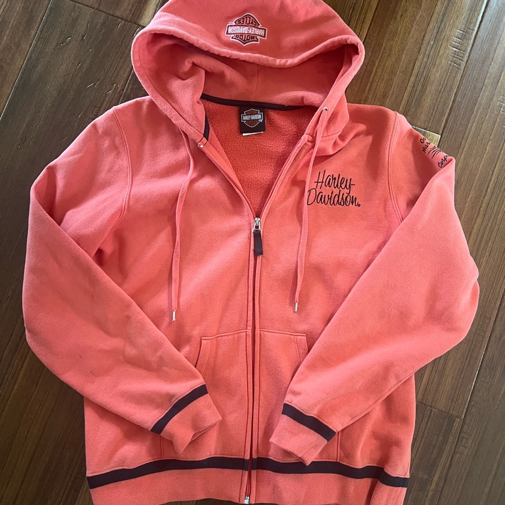 Women’s Harley Davidson Zip Up Hoodie